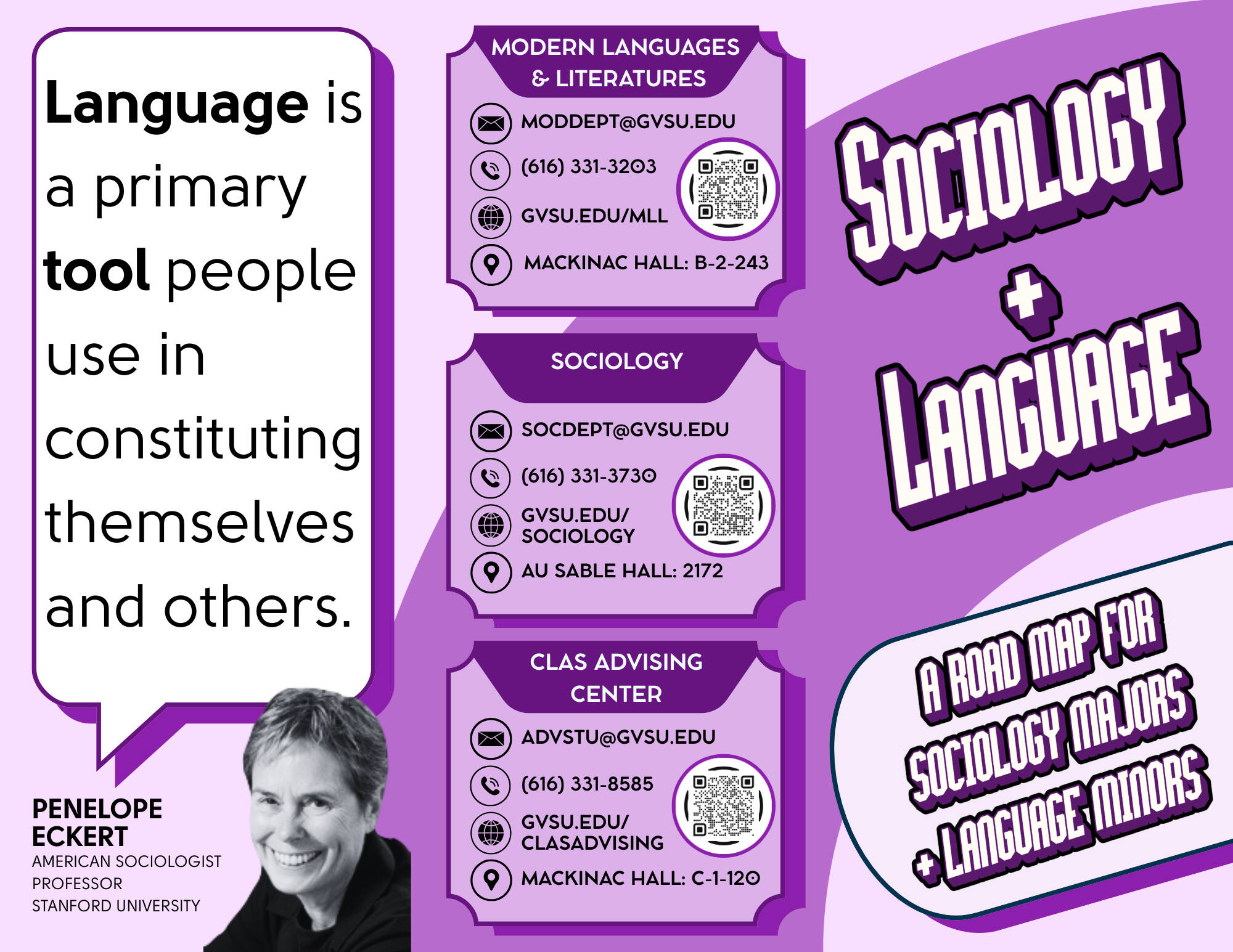 Sociology Major + Language Minor Brochure Preview